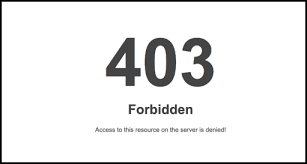 為什么網(wǎng)站會(huì)出現(xiàn)403 Forbidden？怎樣解決？