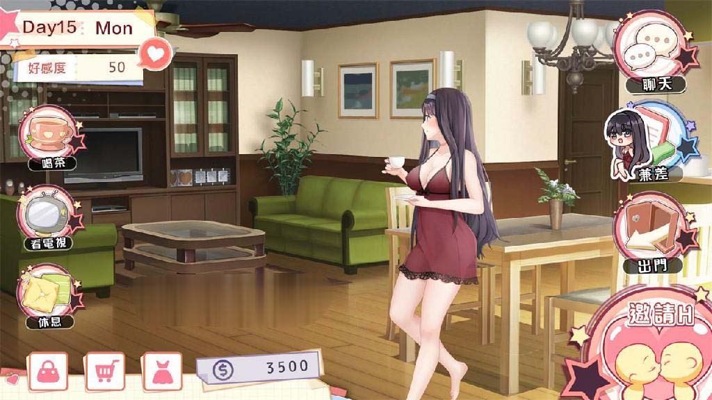 [養(yǎng)成SLG/中文] 與女大學生的同居生活 V1.22 PC+安卓官方中文版 [1.5G/百度直連]