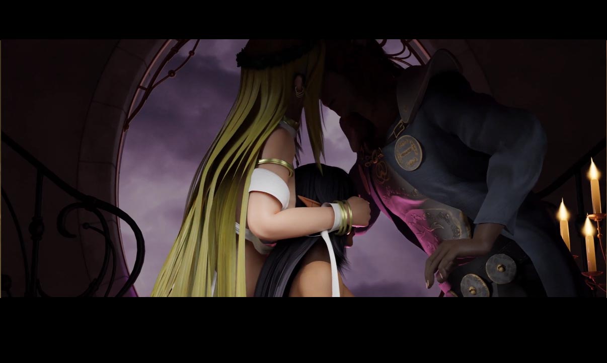 [3D同人動畫] Opiumud 大師9月：黑獸2 艾麗西婭-高潔姬騎士的墮落之旅 [8.8G]