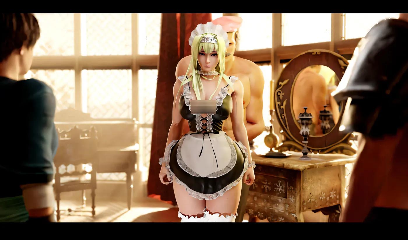 [3D同人動畫] Opiumud 大師9月：黑獸2 艾麗西婭-高潔姬騎士的墮落之旅 [8.8G]